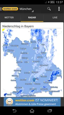 wetter.com android App screenshot 4