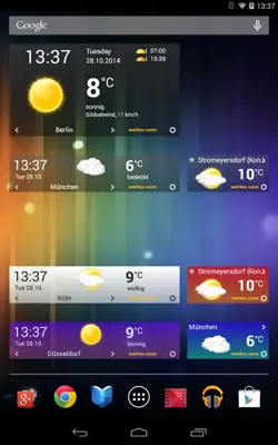 wetter.com android App screenshot 8